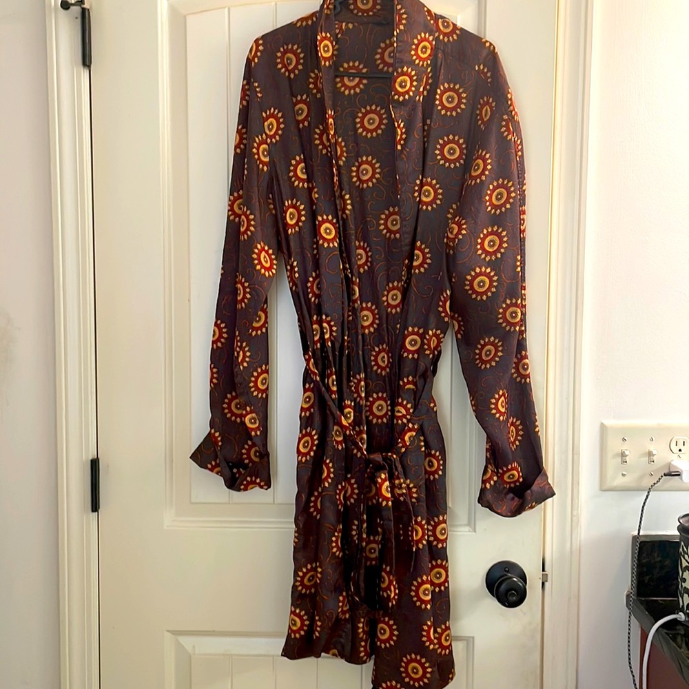 Vintage smoking jacket St. Michael Tricel Britain